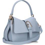 Elegante Flow Mini Top Handle Tas Furla , Blue , Dames