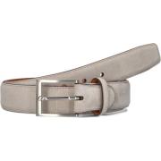 Elegante Leren Riem Model 1078 Magnanni , White , Heren