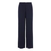 Wijdvallende Wijde Pijp Broek vera mont , Blue , Dames