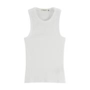 Kern Rib Racer Tank Pullover Scotch & Soda , White , Dames