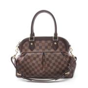 Pre-owned Leather louis-vuitton-bags Louis Vuitton Vintage , Brown , D...