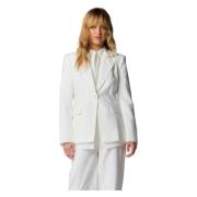 Stijlvolle Blazers voor een Chique Look Kocca , White , Dames