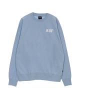 Lichtblauwe Heren Crewneck Sweatshirt HUF , Blue , Heren