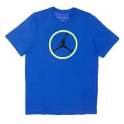 Sportieve Race Hybrid Crew T-Shirt Blauw Jordan , Blue , Heren