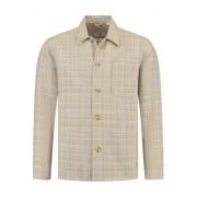 Lino Overshirt Jack Dstrezzed , Beige , Heren