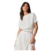 Stijlvolle Blouses voor Vrouwen Kocca , White , Dames