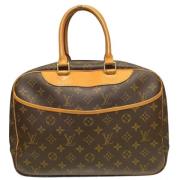 Pre-owned Canvas louis-vuitton-bags Louis Vuitton Vintage , Brown , Da...