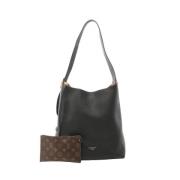 Pre-owned Leather louis-vuitton-bags Louis Vuitton Vintage , Black , D...