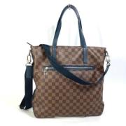 Pre-owned Cotton louis-vuitton-bags Louis Vuitton Vintage , Brown , Da...