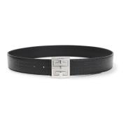 Zwarte riem voor mannen, stijlvol model Givenchy , Black , Heren