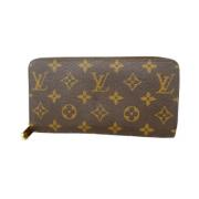 Pre-owned Canvas wallets Louis Vuitton Vintage , Brown , Dames