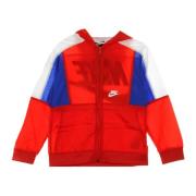 Geweven jas in University Red/White/Game Royal Nike , Red , Heren