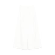 Witte broek met knopen en zakken The Garment , White , Dames