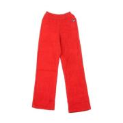 Rode Wijde Joggingbroek Fila , Red , Dames