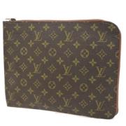 Pre-owned Canvas louis-vuitton-bags Louis Vuitton Vintage , Brown , Da...