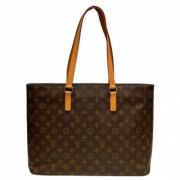 Pre-owned Canvas louis-vuitton-bags Louis Vuitton Vintage , Brown , Da...