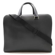 Pre-owned Leather louis-vuitton-bags Louis Vuitton Vintage , Black , H...