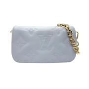 Pre-owned Leather louis-vuitton-bags Louis Vuitton Vintage , White , D...