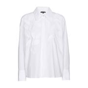 Elegante Blouse met Lange Mouwen Caroline Biss , White , Dames