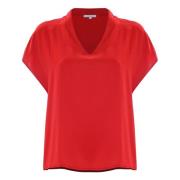 Stijlvolle Blouses voor Vrouwen Kocca , Red , Dames