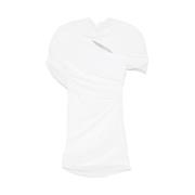 Witte Jurk met Uitsnijding Jacquemus , White , Dames