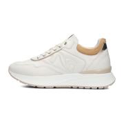 Beige Stijlvolle Sneakers voor Vrouwen Nerogiardini , Beige , Dames