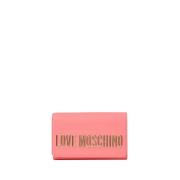 Chique Koraalrode Schoudertas Moschino , Red , Dames