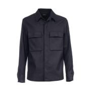 Casual overhemd Ermenegildo Zegna , Blue , Heren