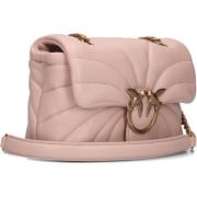 Love Puff Mini Schoudertas Pinko , Pink , Dames