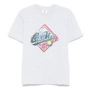 Wereldserie Crew Neck T-shirt Grijs Casablanca , White , Heren