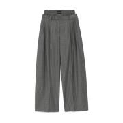 Gelaagde Grijze Broek met Zakken Alexander Wang , Gray , Dames