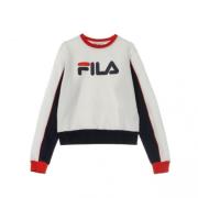 Nuria Crewshot Sweatshirt Fila , White , Dames