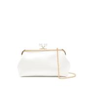 Witte Kiss-Lock Schoudertas Anya Hindmarch , White , Dames