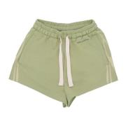 Groene Shorts met Vlammenprint Vision OF Super , Green , Dames