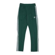 Donkergroene Track Pants met elastische taille Adidas , Green , Heren