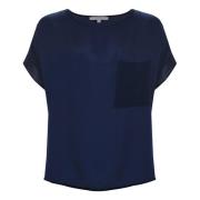 Stijlvolle Blouses voor Vrouwen Kocca , Blue , Dames