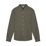 Fury Melange Overshirt LAW OF THE SEA , Green , Heren