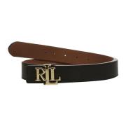 REV LRL 30 Riem Medium Ralph Lauren , Black , Dames