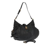 Pre-owned Leather louis-vuitton-bags Louis Vuitton Vintage , Black , D...