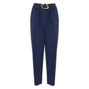 Klassieke Straight Leg Broek Kocca , Blue , Dames