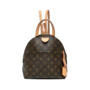 Pre-owned Canvas backpacks Louis Vuitton Vintage , Brown , Dames