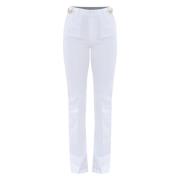 Hoge taille broek met gouden detail Kocca , White , Dames