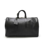 Pre-owned Leather louis-vuitton-bags Louis Vuitton Vintage , Black , D...