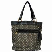 Pre-owned Canvas louis-vuitton-bags Louis Vuitton Vintage , Black , Da...