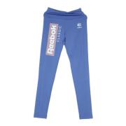 Leggings Vrouwen Cl R Legging Lila Schaduw Reebok , Blue , Dames