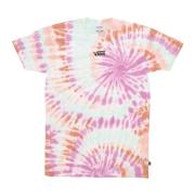 Witte Tie-Dye Tee Jurk Vans , Multicolor , Dames