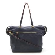 Pre-owned Leather louis-vuitton-bags Louis Vuitton Vintage , Blue , Da...