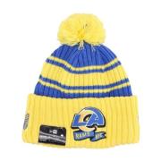 NFL Sideline Sport Gebreide Muts New Era , Yellow , Unisex