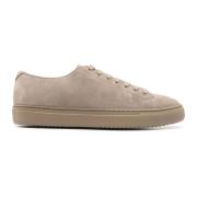 Beige Suède Veterschoenen Doucal's , Beige , Heren