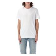 Wit T-shirt Emersen Katoenen Jersey Canada Goose , White , Heren